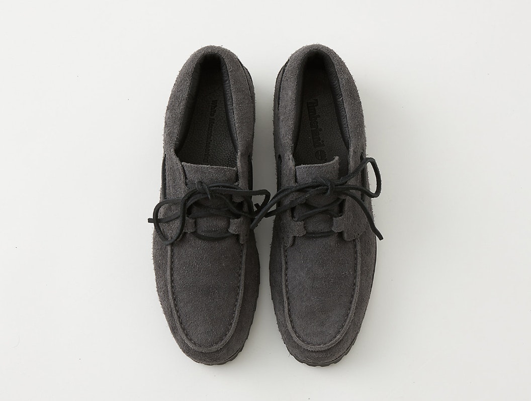 White Mountaineering x Timberland 3 Eye Lug "Grey Suede"