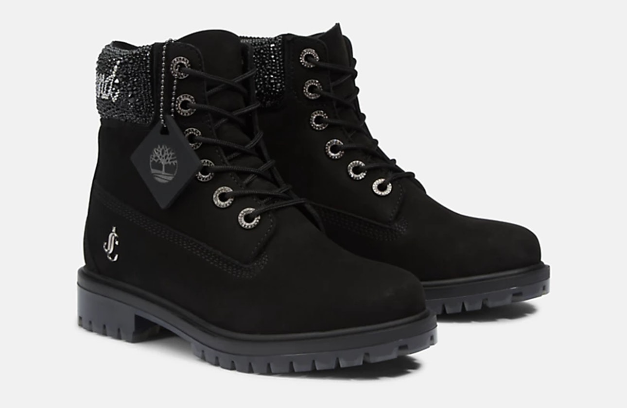 Jimmy Choo x Timberland 6" Boot "Crystal Collar"