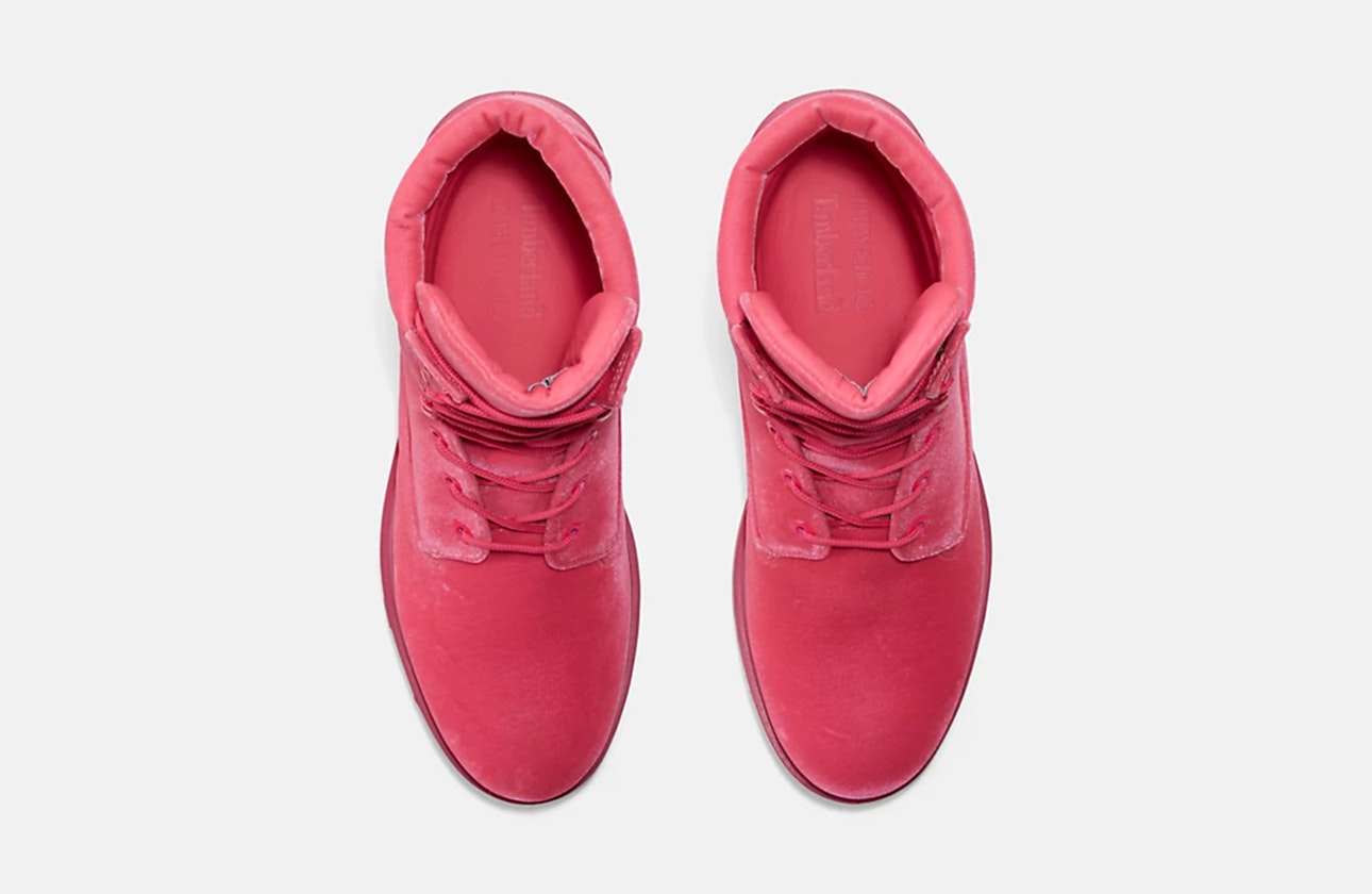 Jimmy Choo x Timberland 6" Boot "Pink"