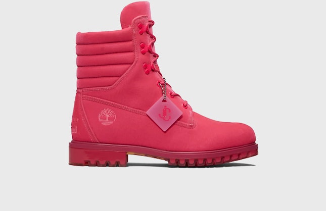 Jimmy Choo x Timberland 6" Boot "Pink"