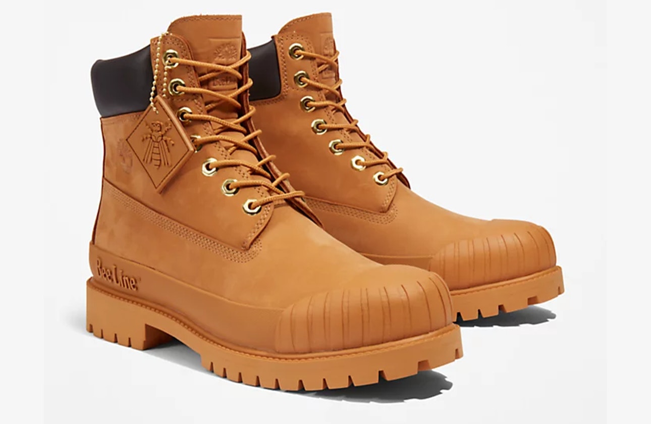 Bee Line x Timberland 6" Boot "Rubber Toe" (Wheat Nubuck)