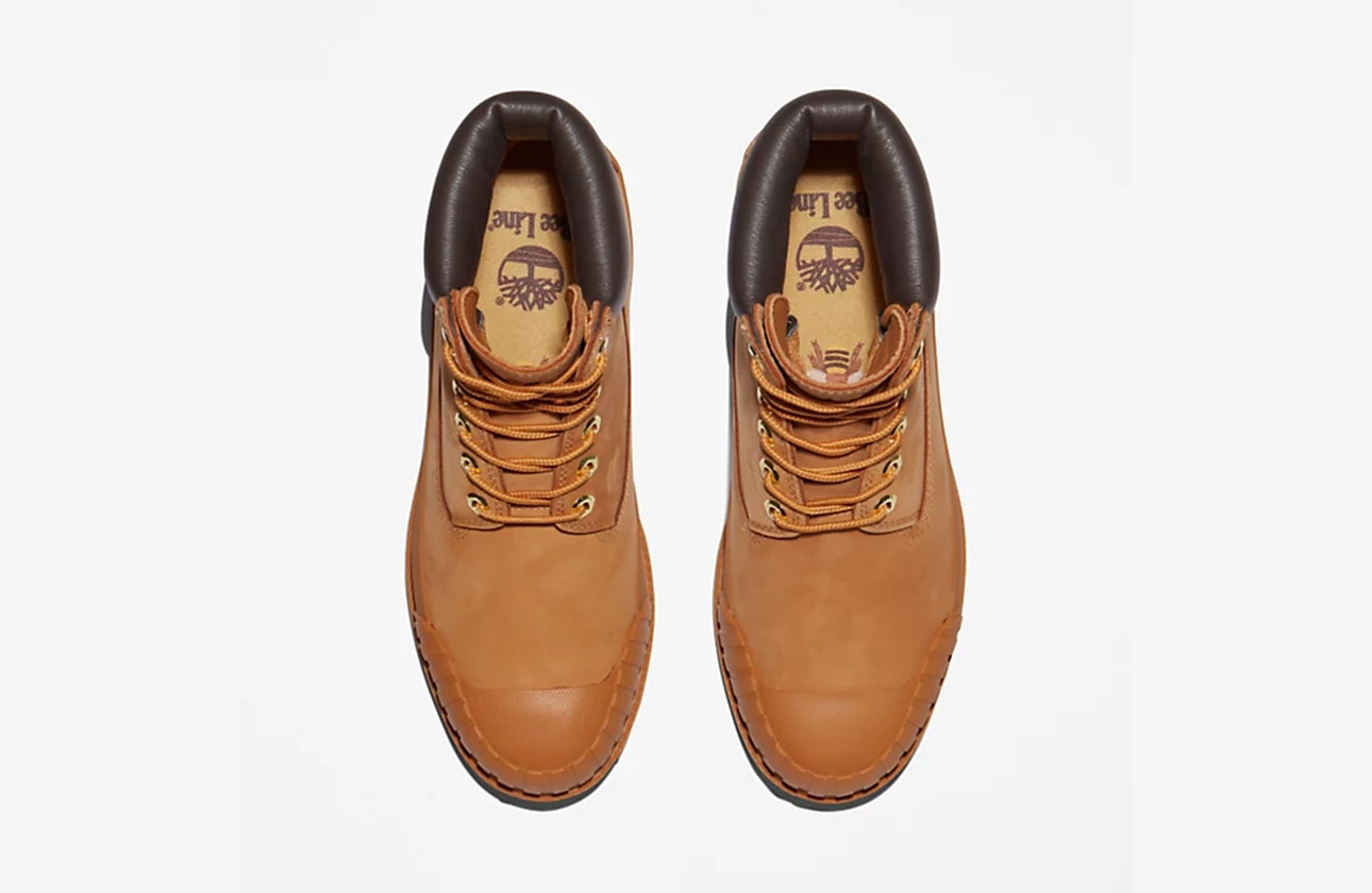 Bee Line x Timberland 6" Boot "Rubber Toe" (Wheat Nubuck)