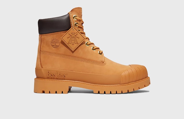 Bee Line x Timberland 6" Boot "Rubber Toe" (Wheat Nubuck)