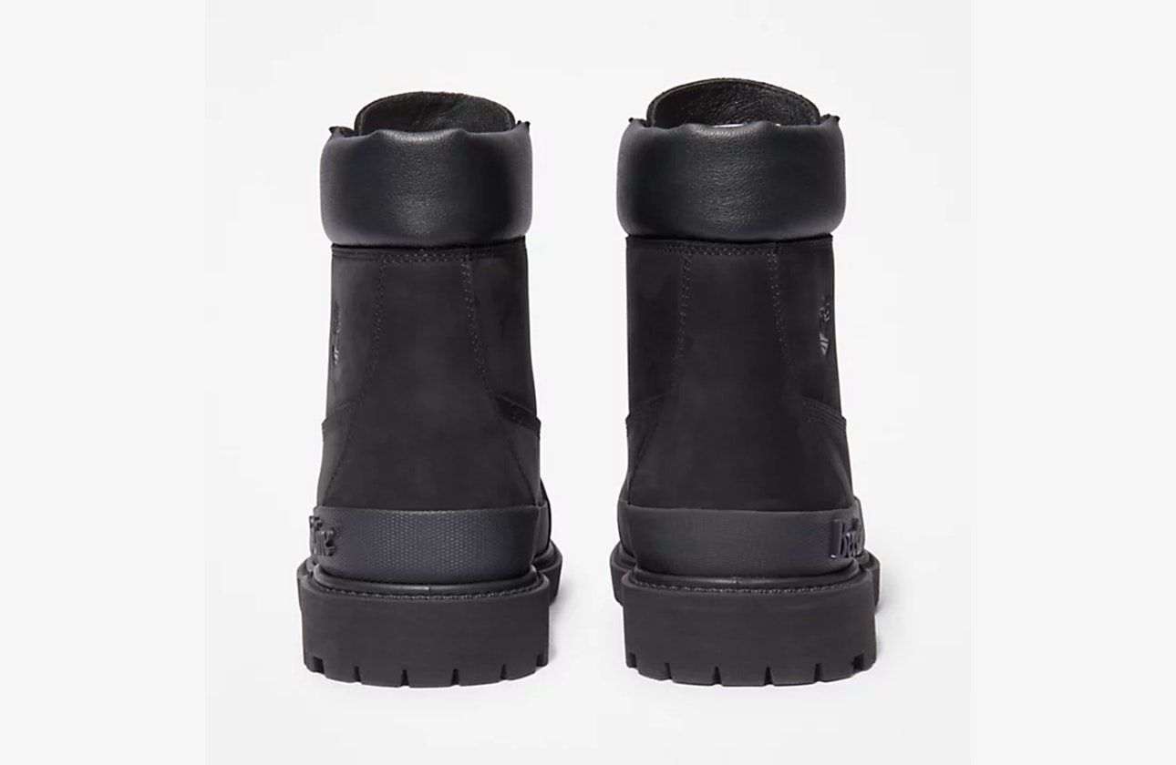 Bee Line x Timberland 6" Boot "Rubber Toe" (Black Nubuck)
