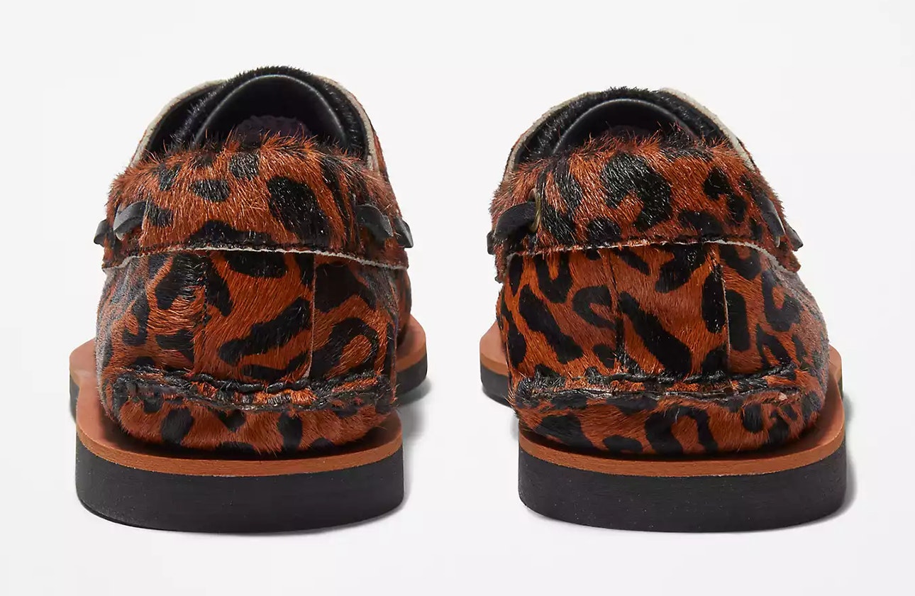 Wacko Maria x Timberland 2-Eye Boat "Brown Leopard"