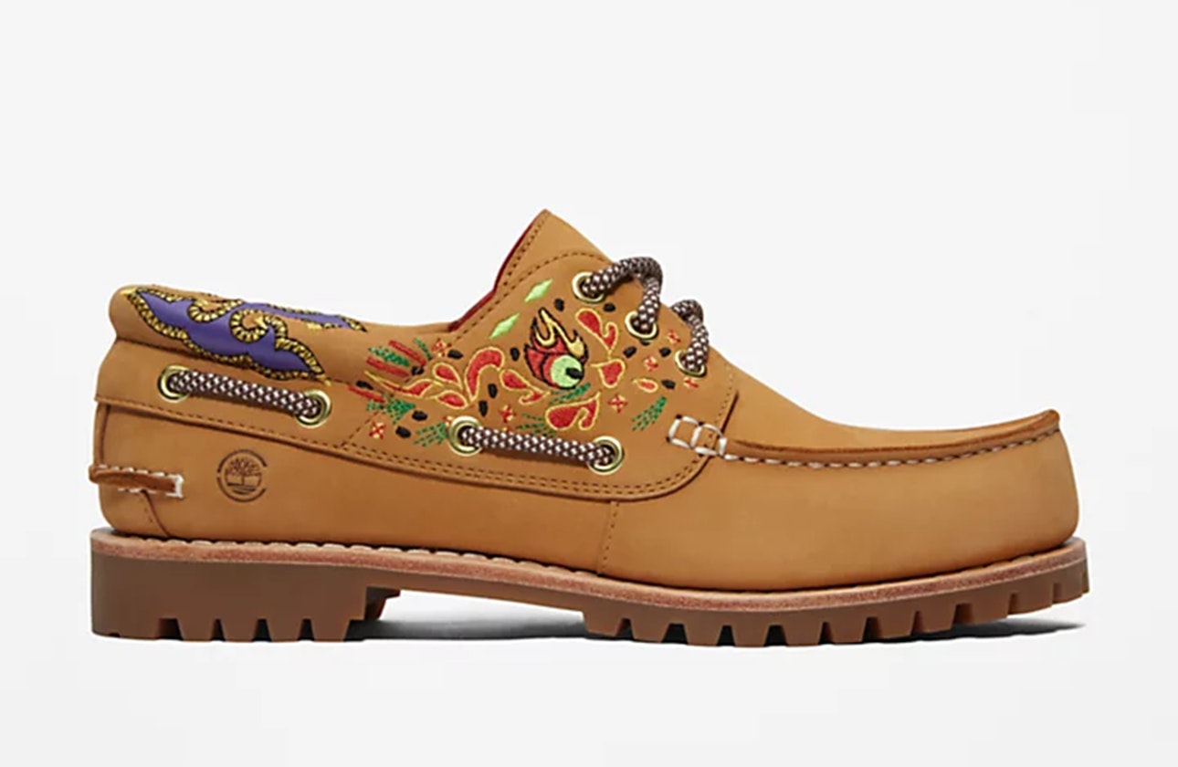CLOT x Timberland 3-Eye Classic Lug "Handsewn Boat" (Wheat)