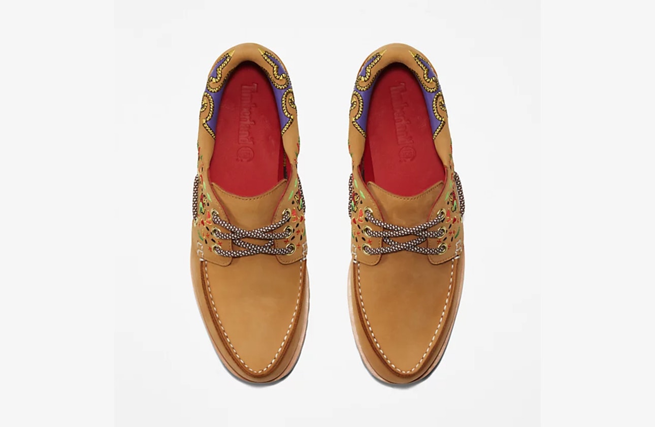 CLOT x Timberland 3-Eye Classic Lug "Handsewn Boat" (Wheat)