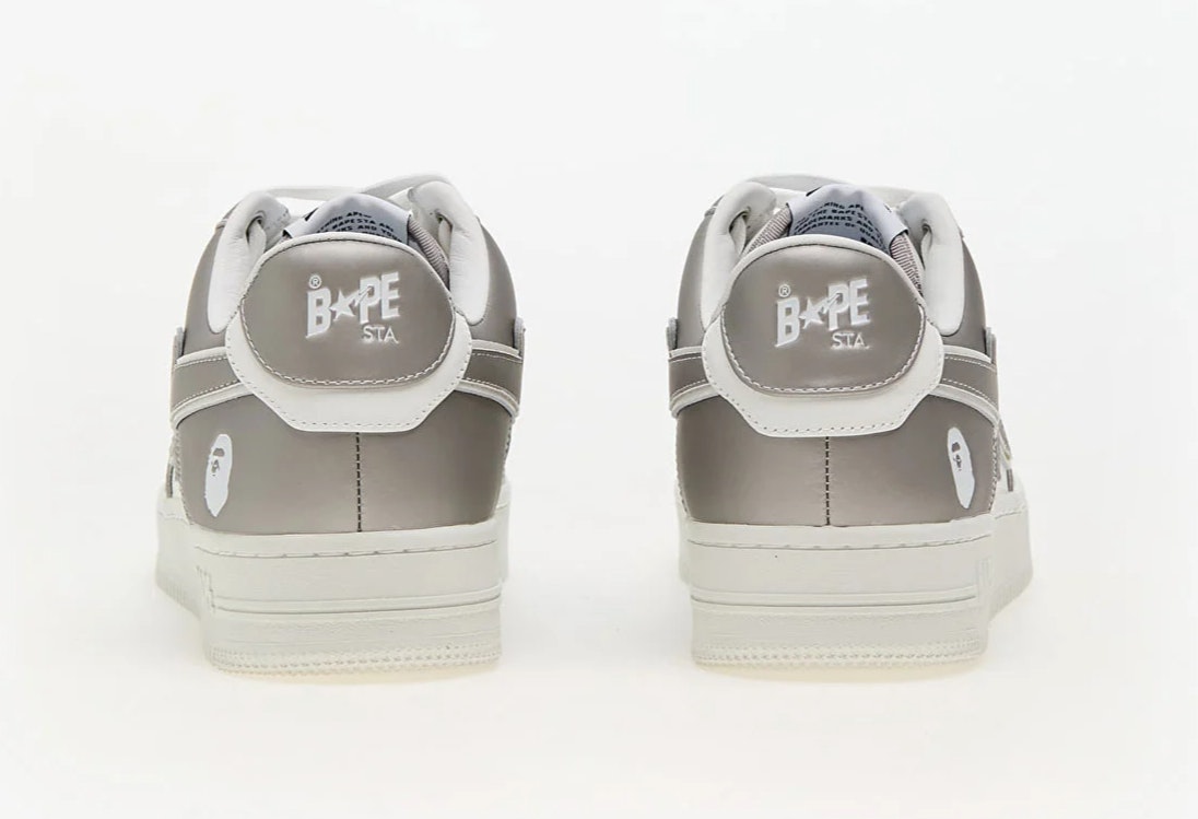 A Bathing Ape Bape Sta 4 M1 "Silver"