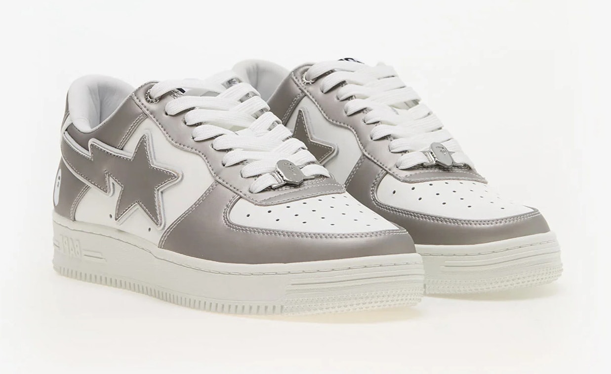 A Bathing Ape Bape Sta 4 M1 "Silver"