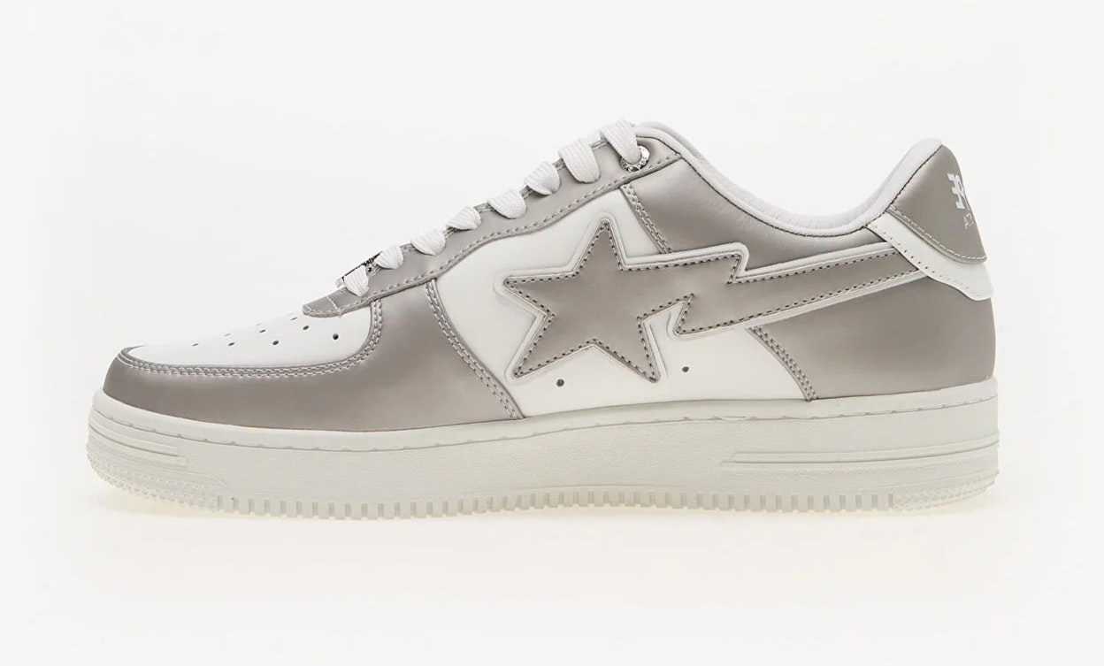 A Bathing Ape Bape Sta 4 M1 "Silver"