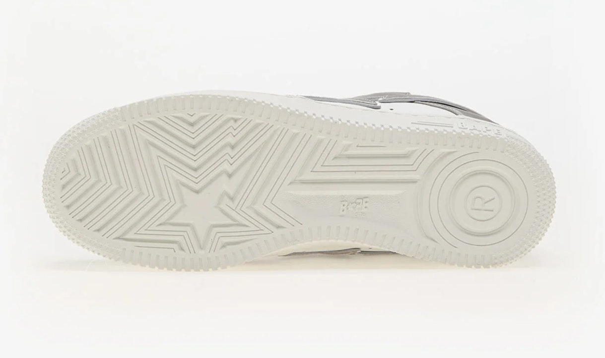 A Bathing Ape Bape Sta 4 M1 "Silver"
