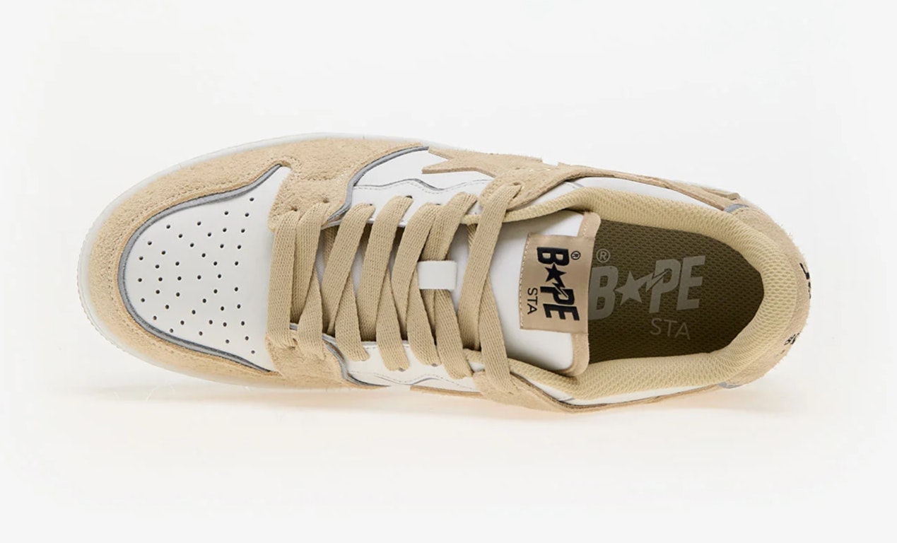 A Bathing Ape Bape SK8 Sta 3 M1 "Beige"