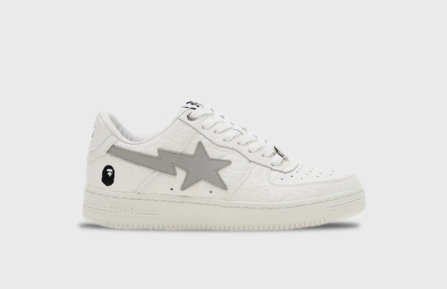 A Bathing Ape Bape SK8 Sta 3 M1 "White"