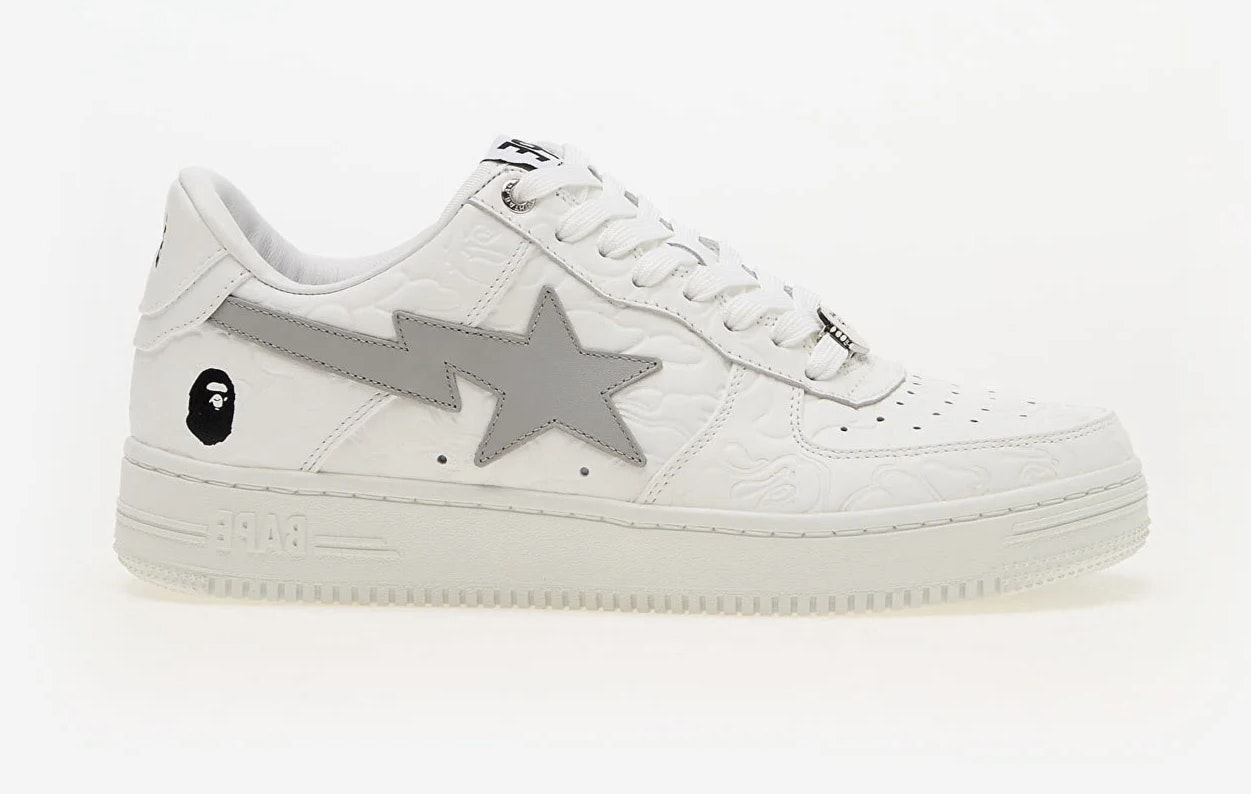 A Bathing Ape Bape SK8 Sta 3 M1 "White"