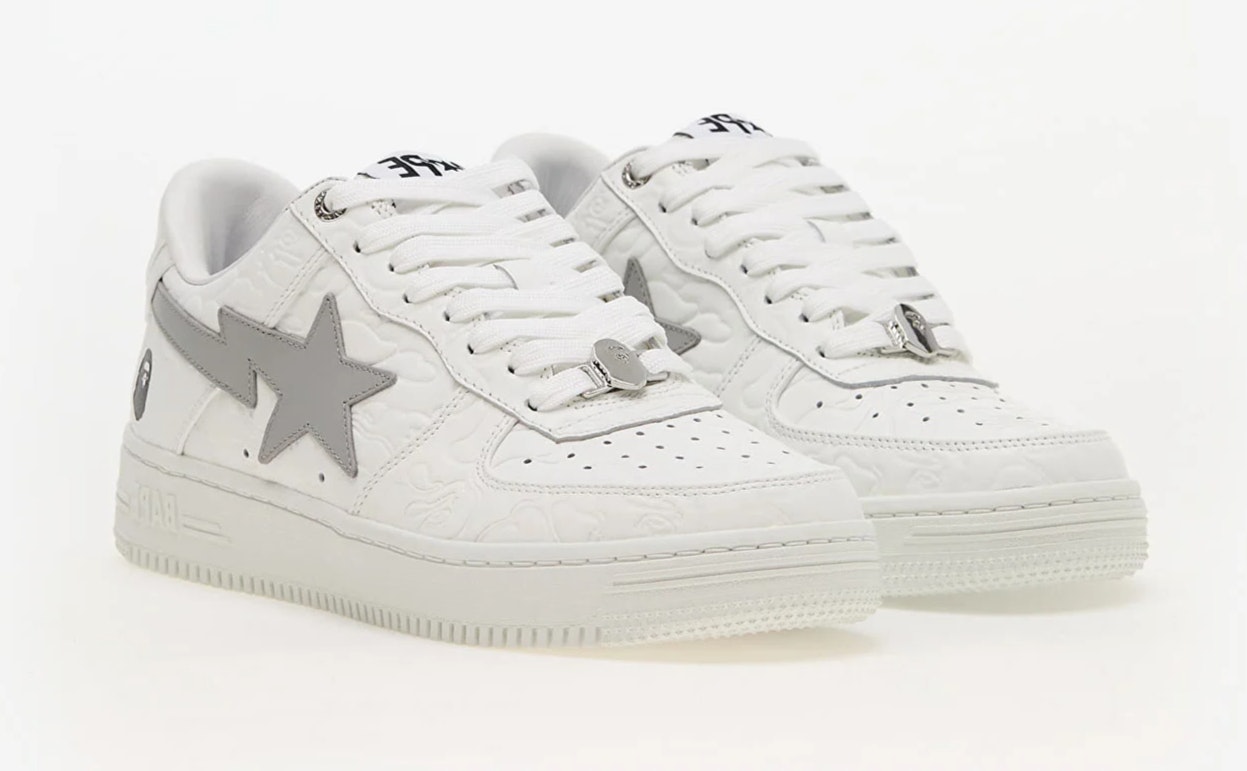 A Bathing Ape Bape SK8 Sta 3 M1 "White"