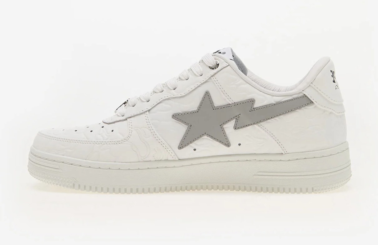 A Bathing Ape Bape SK8 Sta 3 M1 "White"