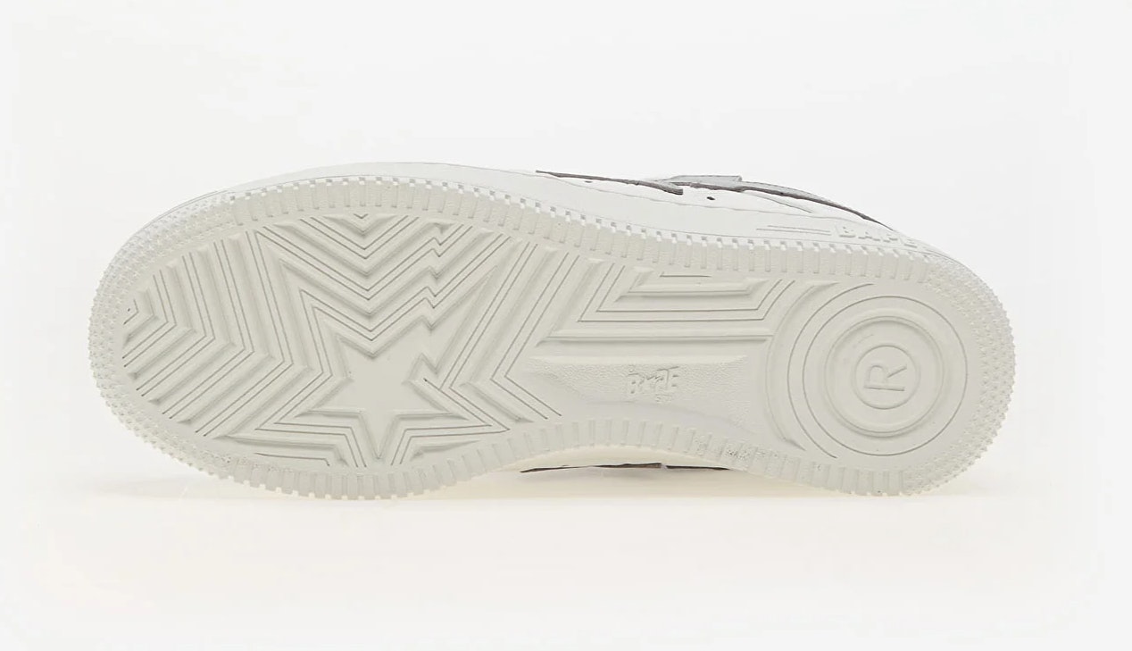 A Bathing Ape Bape SK8 Sta 3 M1 "White"