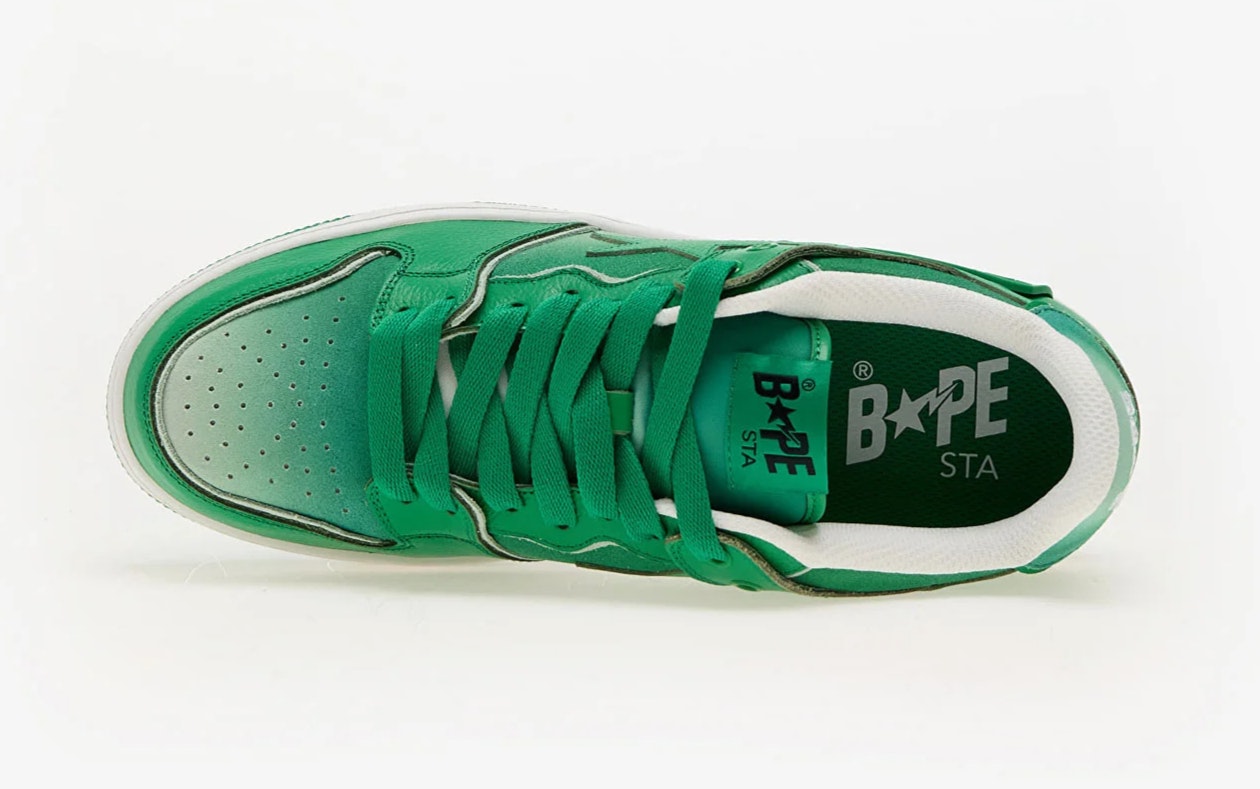 A Bathing Ape Bape SK8 Sta 4 M1 "Green"