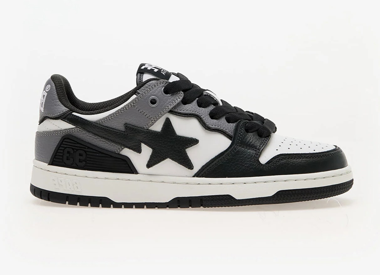A Bathing Ape Bape SK8 Sta 5 M1 "Black"