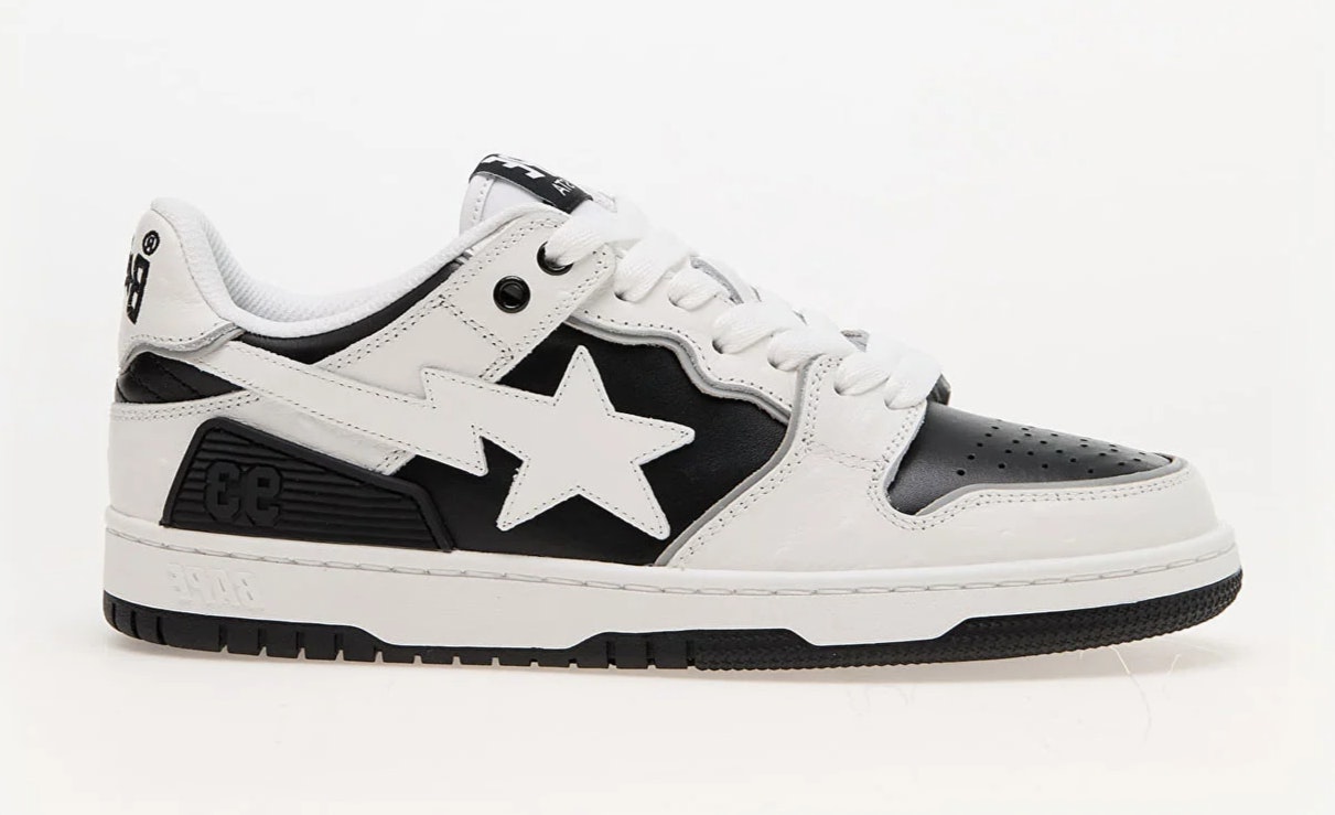 A Bathing Ape Bape Sk8 Sta 1 M2 "Black"