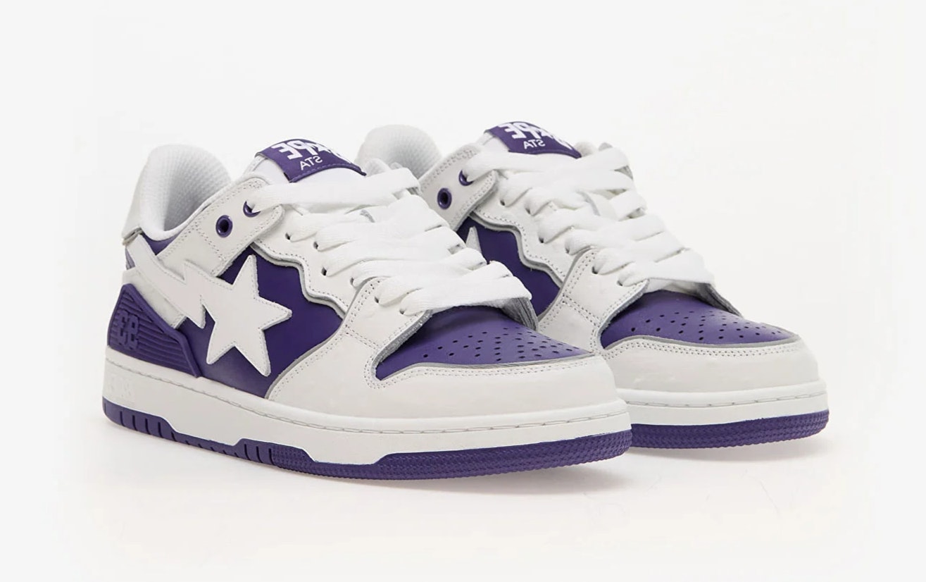 A Bathing Ape Bape Sk8 Sta 1 M2 "Purple"