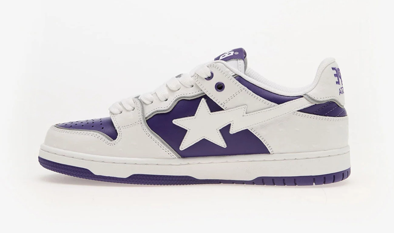 A Bathing Ape Bape Sk8 Sta 1 M2 "Purple"
