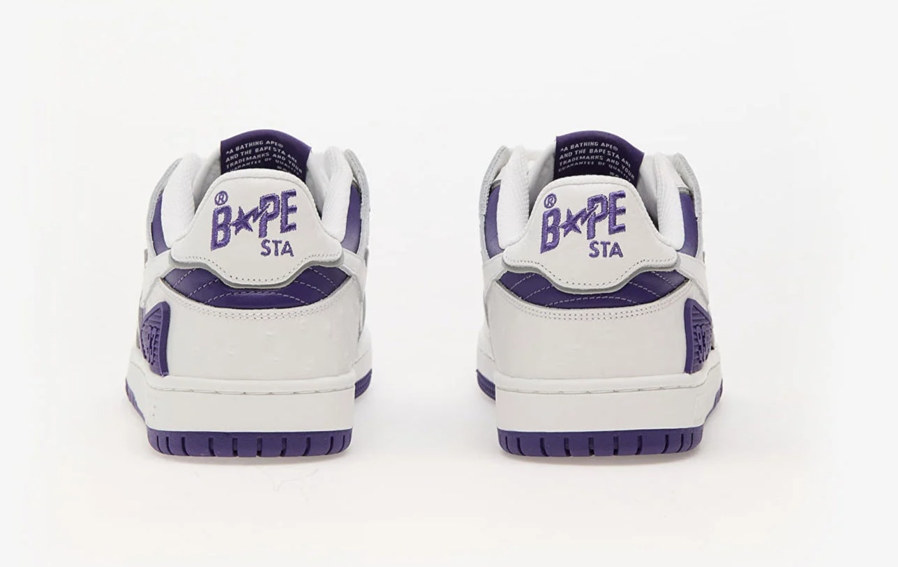 A Bathing Ape Bape Sk8 Sta 1 M2 "Purple"