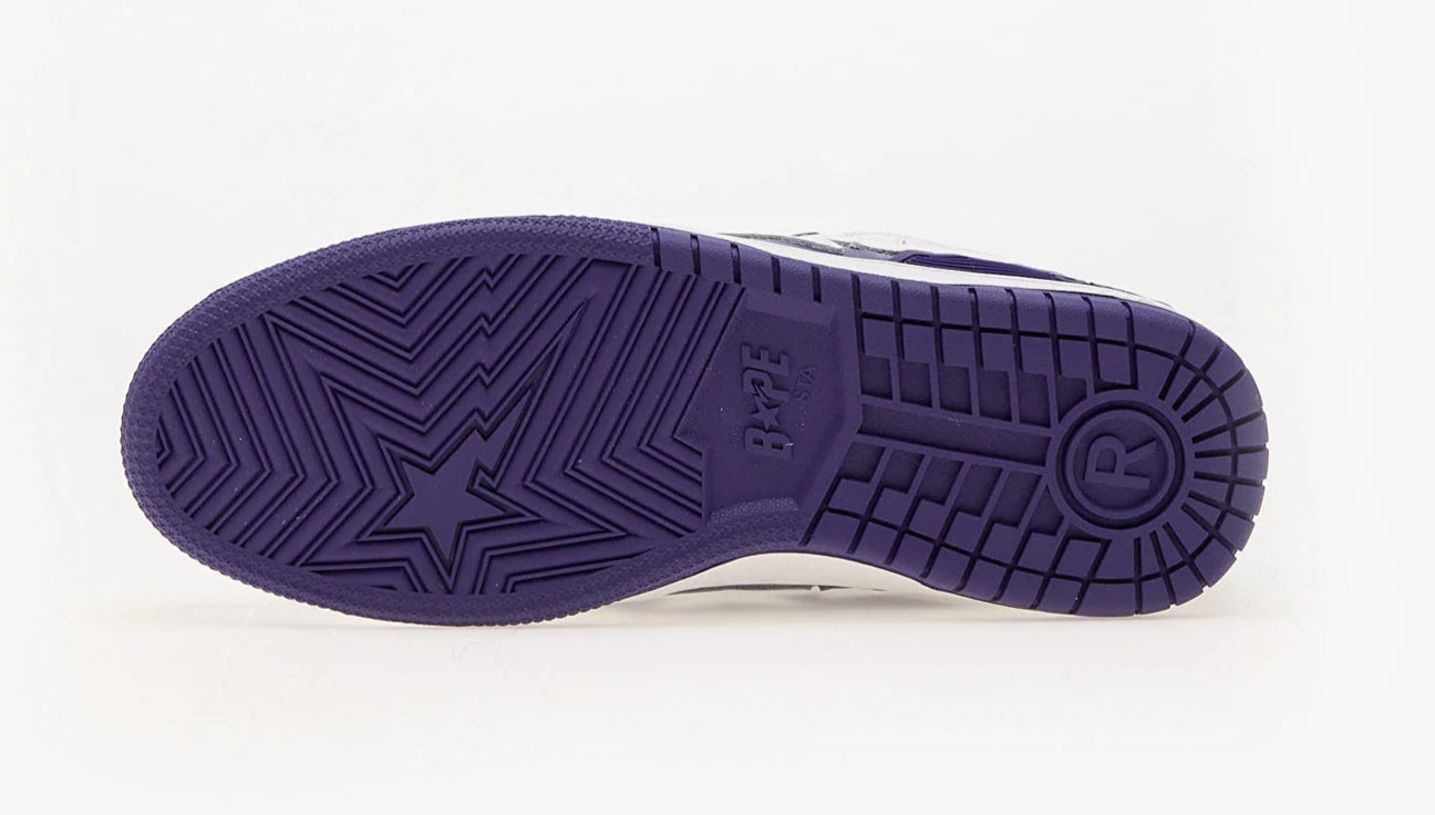 A Bathing Ape Bape Sk8 Sta 1 M2 "Purple"
