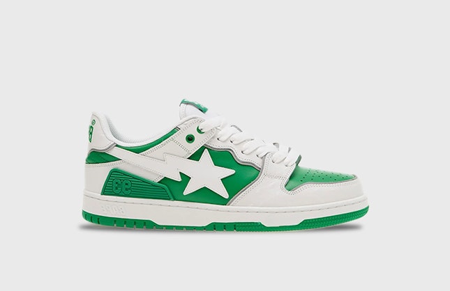 A Bathing Ape Bape Sk8 Sta 1 M2 "Green"