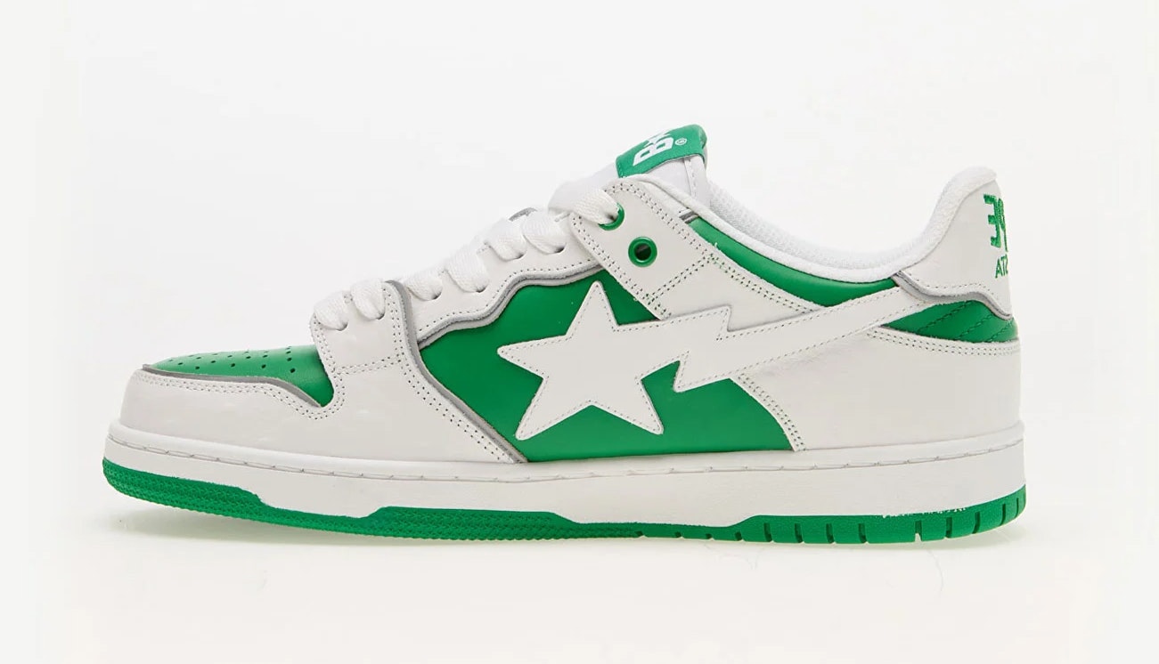 A Bathing Ape Bape Sk8 Sta 1 M2 "Green"