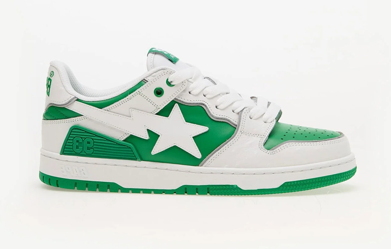 A Bathing Ape Bape Sk8 Sta 1 M2 "Green"