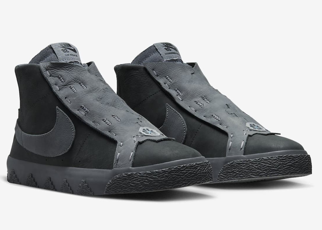 Di’orr Greenwood x Nike SB Blazer Mid "Dark Smoke Grey"