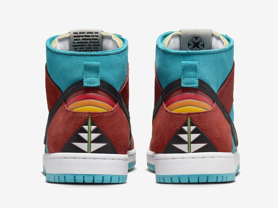 Di’orr Greenwood x Nike SB Dunk High "Rugged Orange"