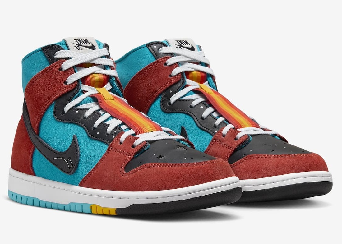 Di’orr Greenwood x Nike SB Dunk High "Rugged Orange"