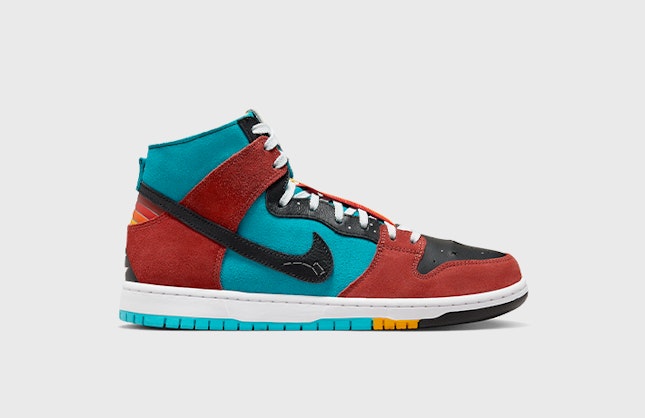 Di’orr Greenwood x Nike SB Dunk High "Rugged Orange"
