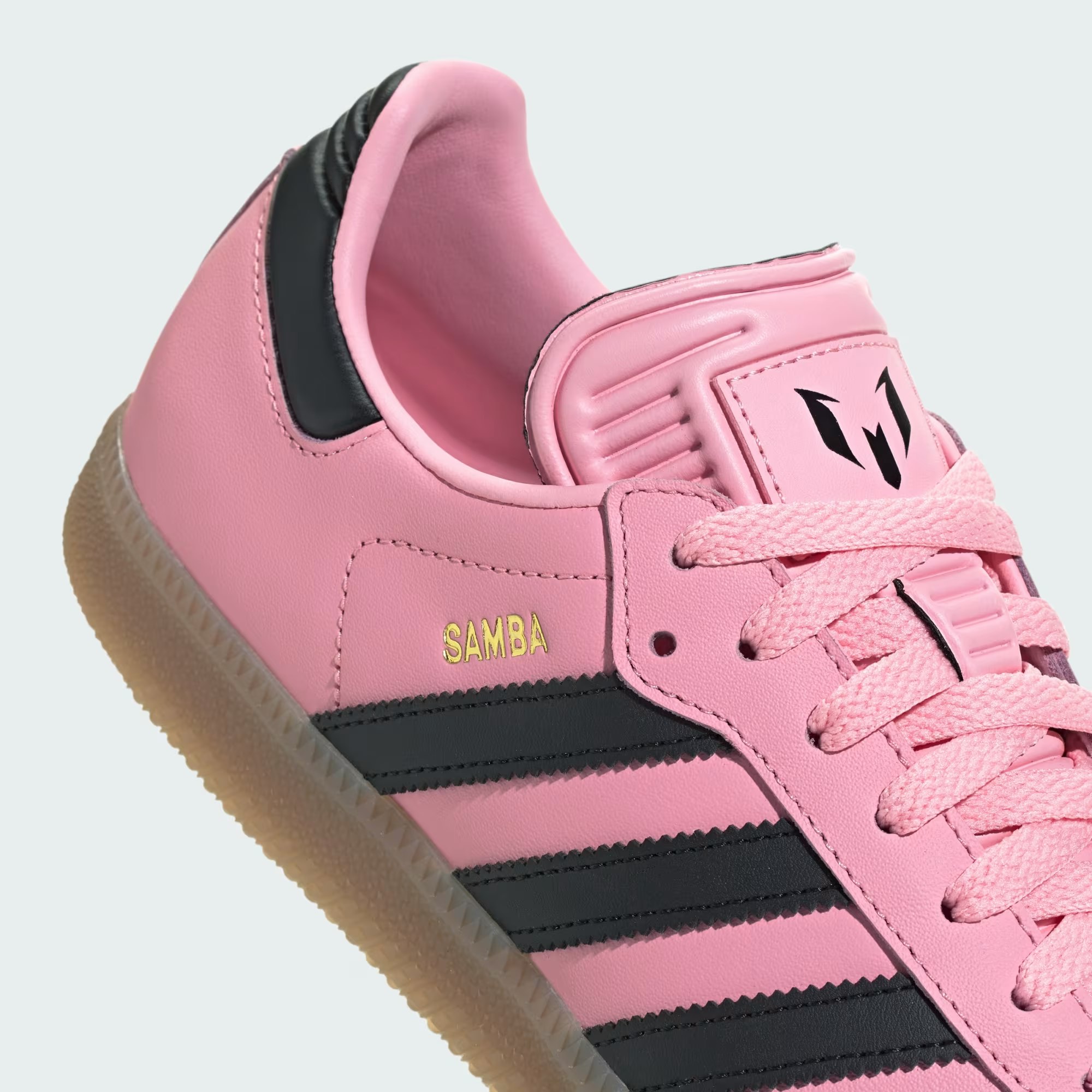 Lionel Messi x adidas Samba In "Light Pink"