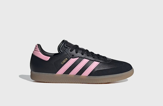 Inter Miami CF x adidas Samba In "Core Black" Inter Miami CF x adidas Samba In "Core Black"