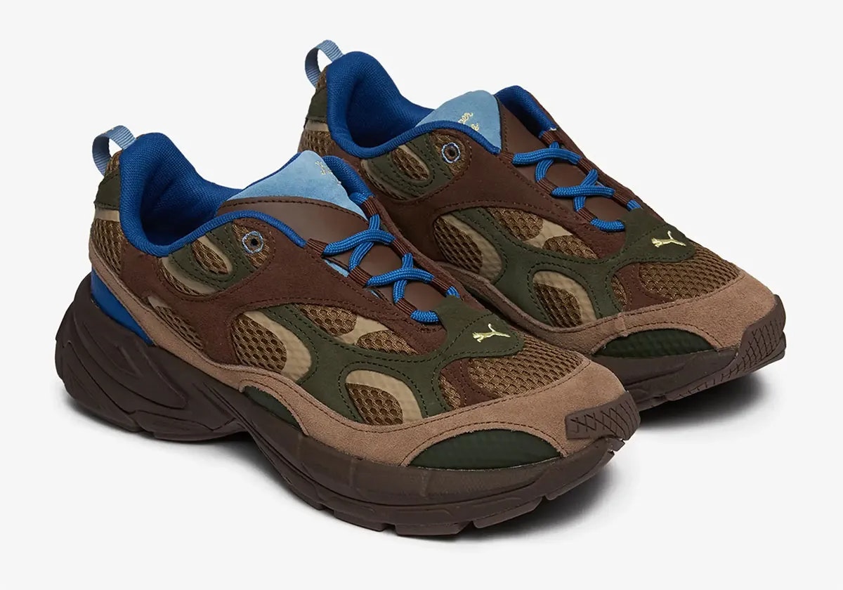 KidSuper x Puma Velophasis NU "Puma Brown"