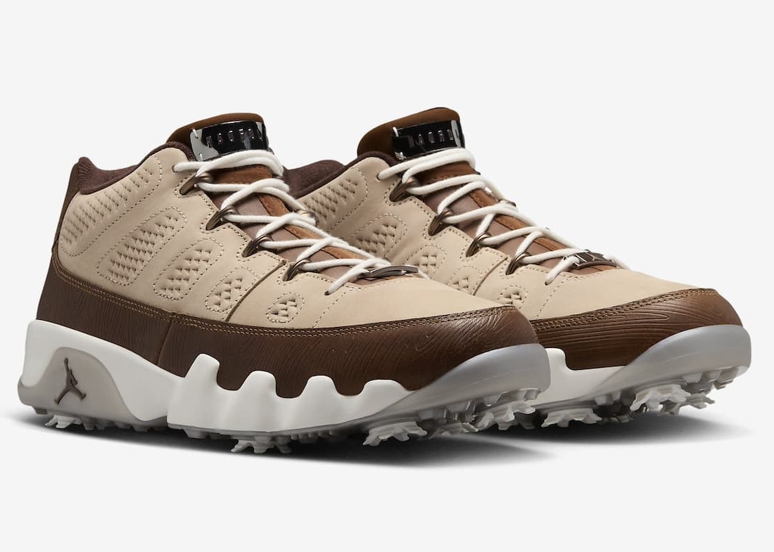 Happy Life Wood x Air Jordan 9 Golf "Masters"