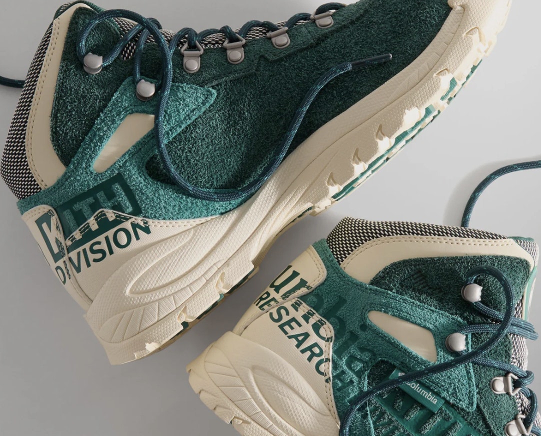 Kith x Columbia Newton Ridge "Midnight Teal"