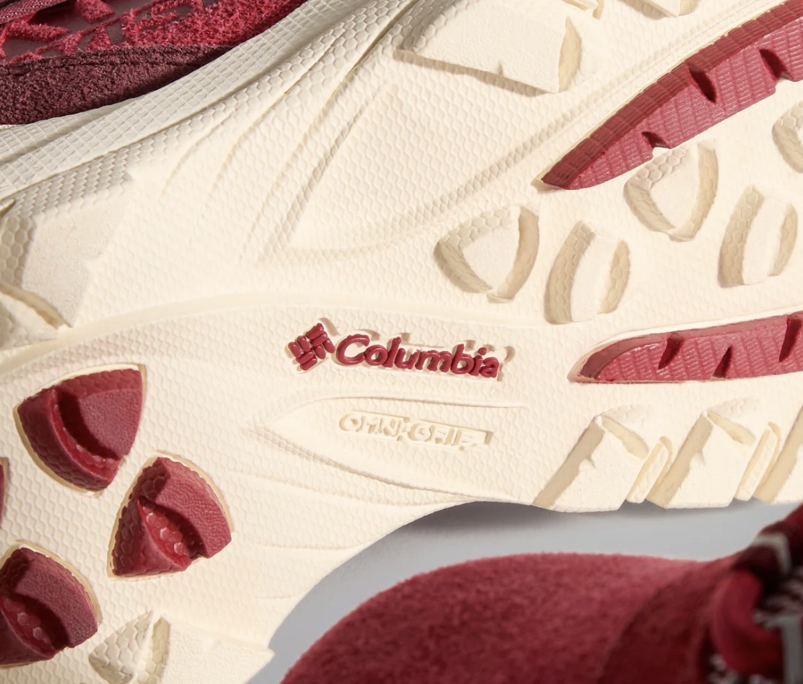 Kith x Columbia Newton Ridge "Bright Red"