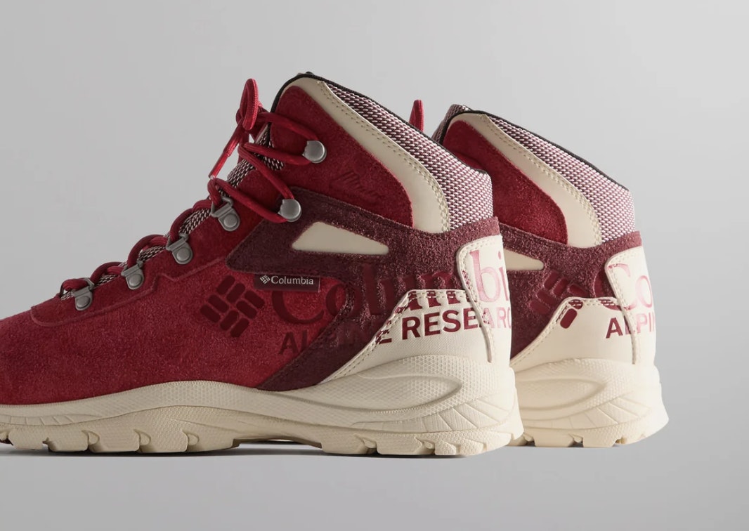 Kith x Columbia Newton Ridge "Bright Red"