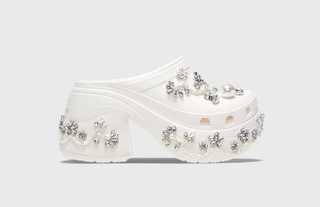 Simone Rocha x Crocs Siren Clog "Chalk"