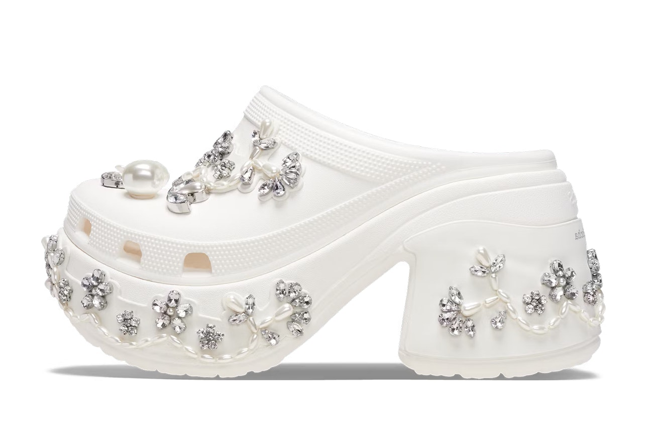 Simone Rocha x Crocs Siren Clog "Chalk"