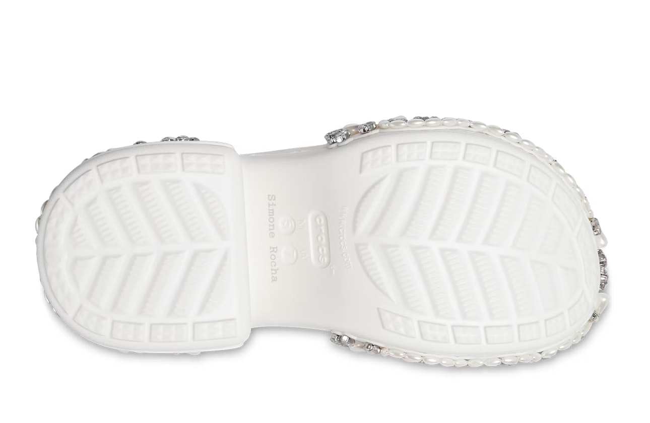 Simone Rocha x Crocs Siren Clog "Chalk"