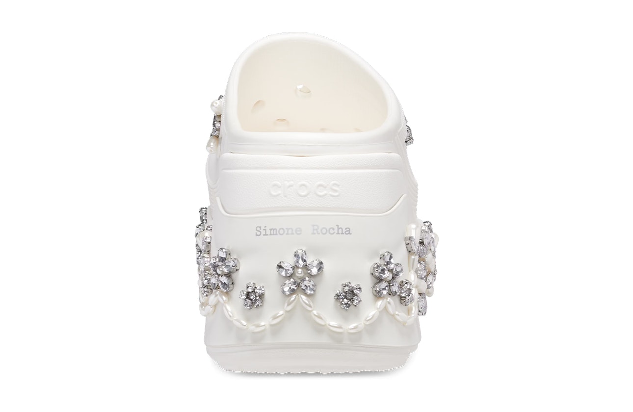 Simone Rocha x Crocs Siren Clog "Chalk"