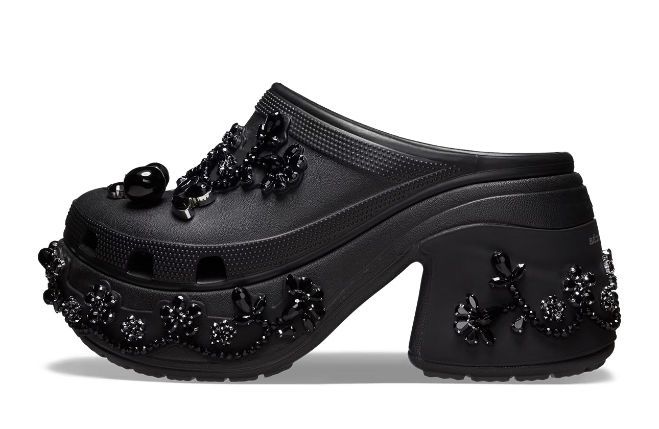 Simone Rocha x Crocs Siren Clog "Black"