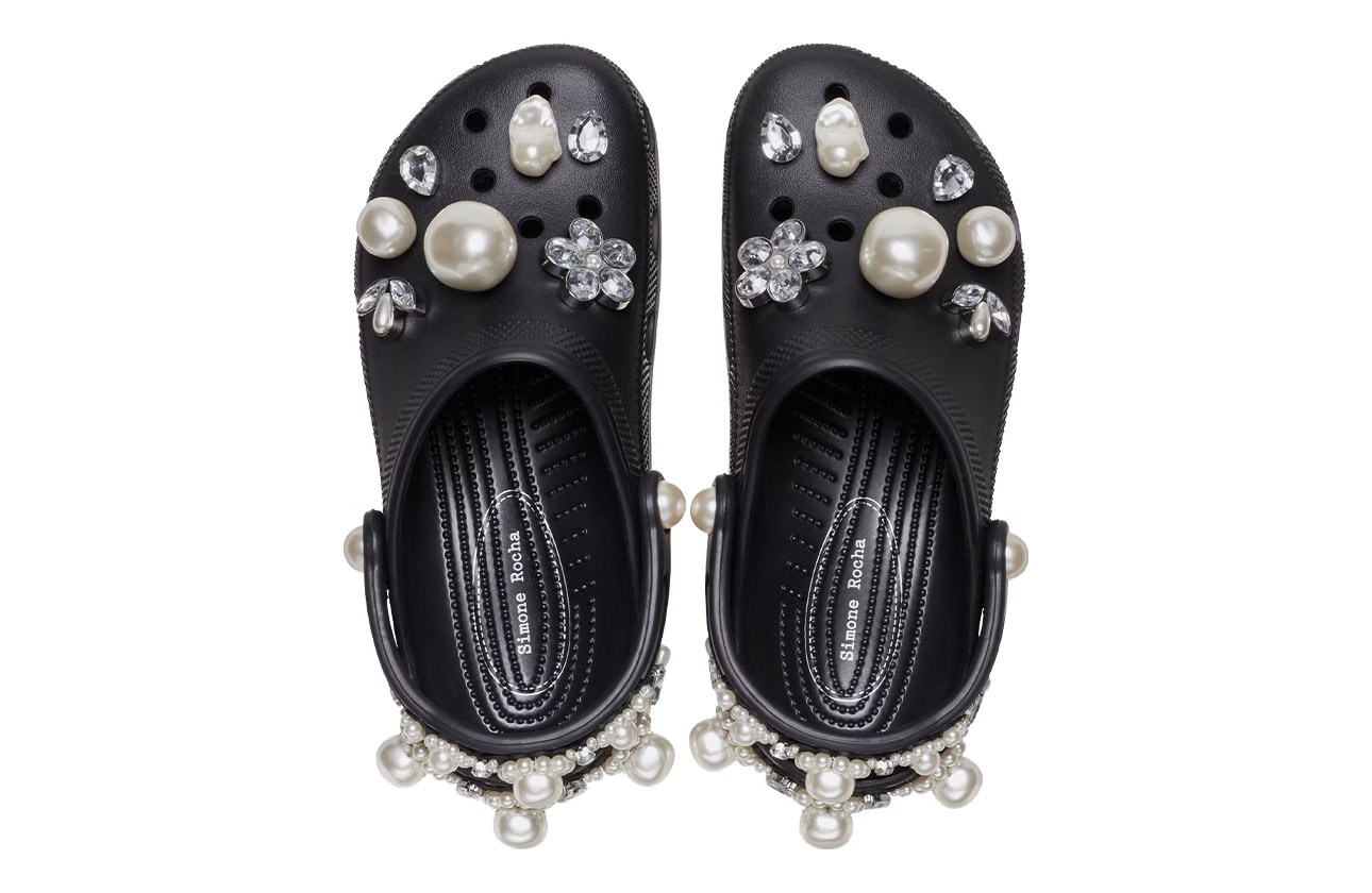 Simone Rocha x Crocs Classic Clog "Black"