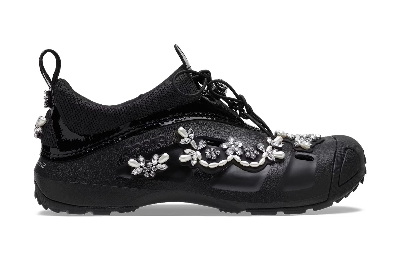 Simone Rocha x Crocs Quick Trail "Black"