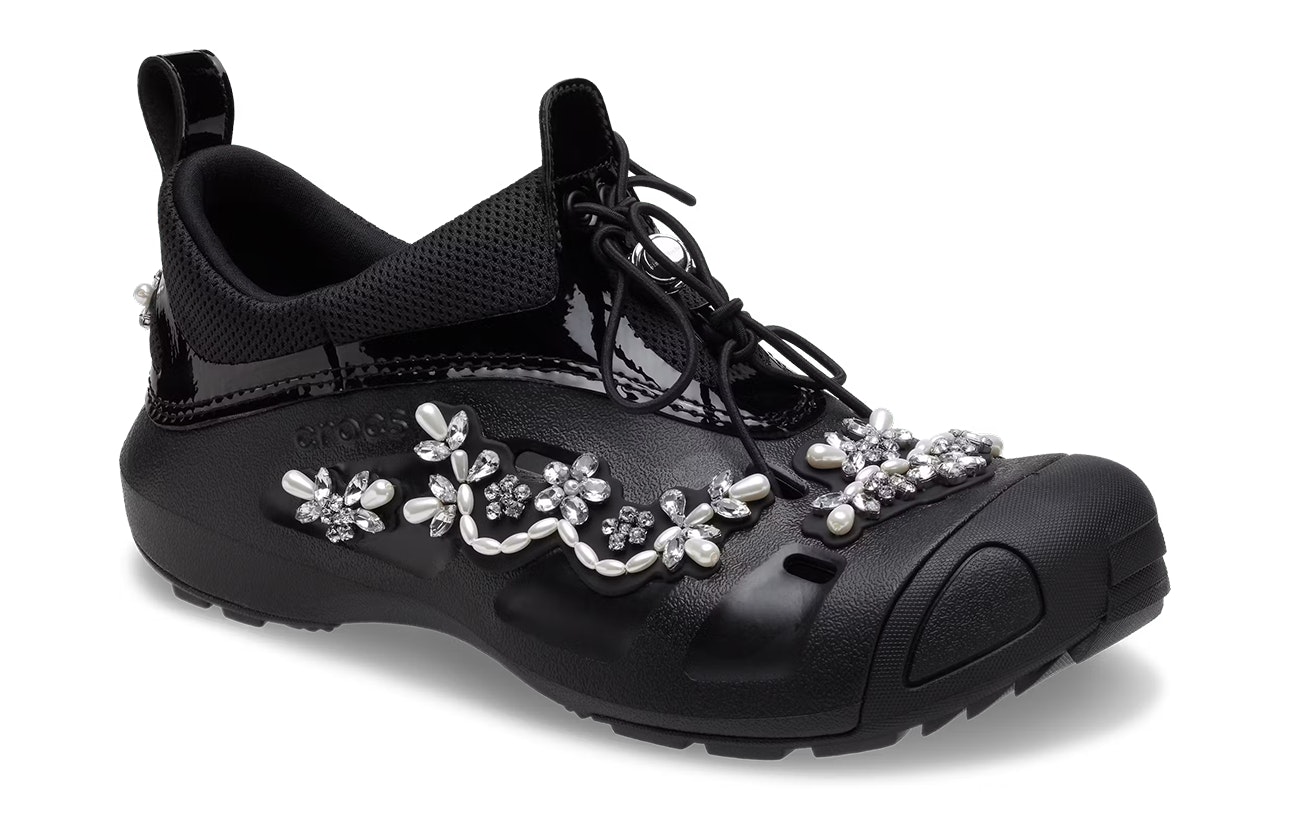Simone Rocha x Crocs Quick Trail "Black"